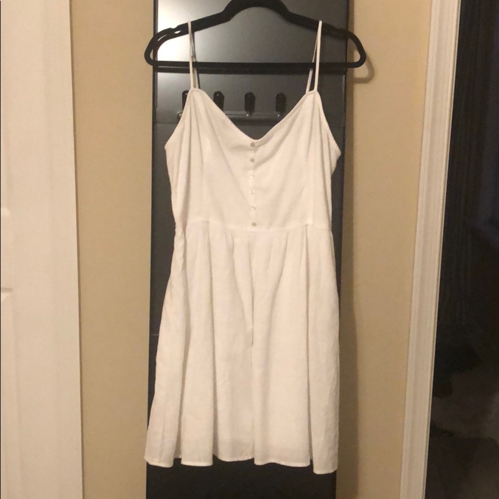 Abercrombie and Fitch white dress